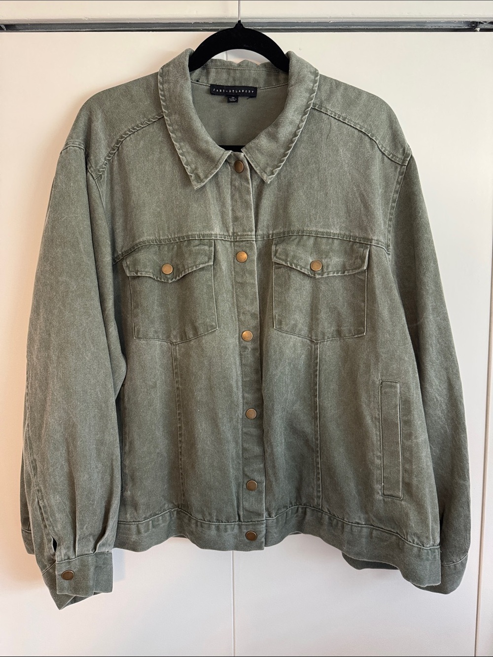 Olive Green Utility Jacket